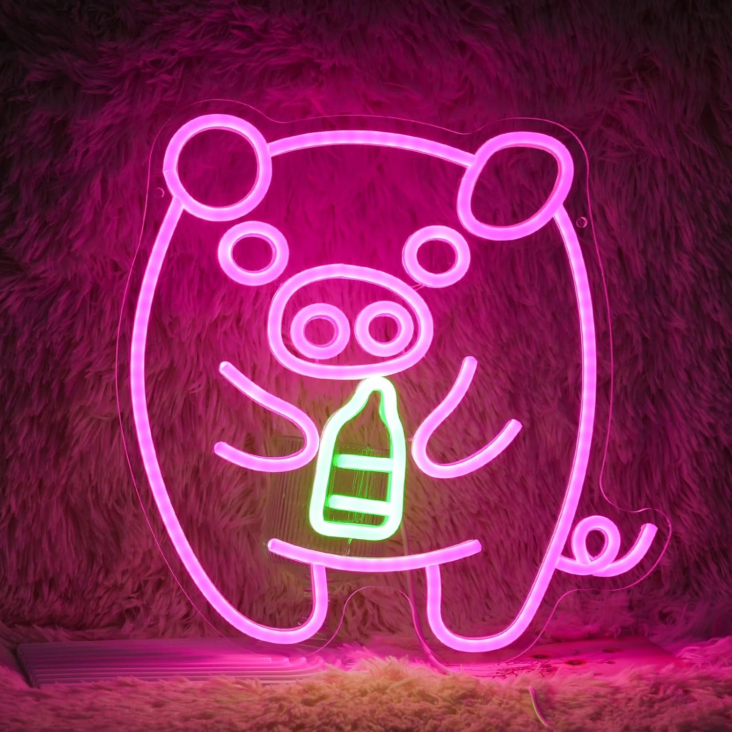Neonowy znak LED w kształcie b – Baby Nursery Wall Lights recenzja i cena