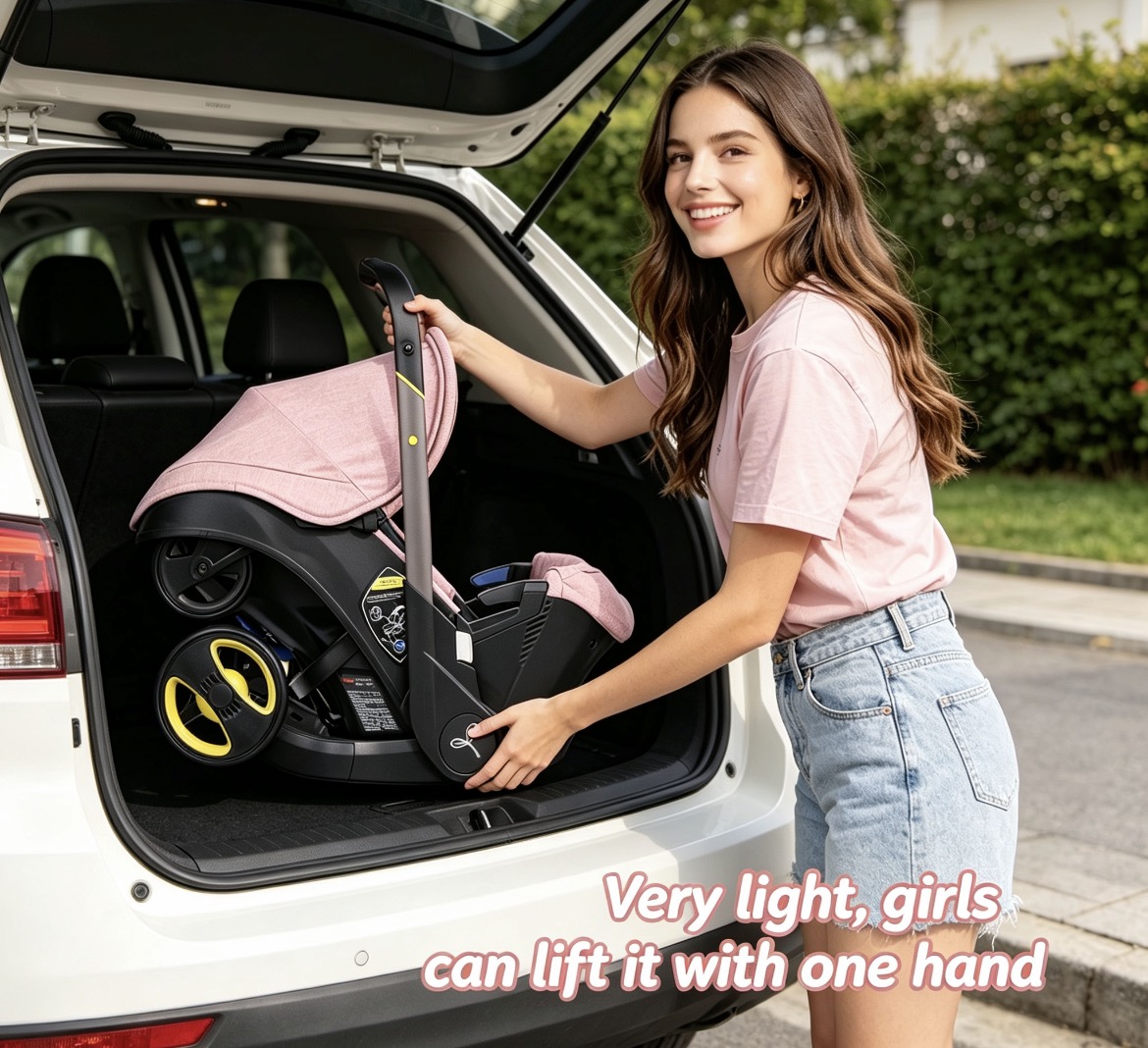 Lekki składany wózek dziecięcy – Baby Nursery Trolley recenzja i cena